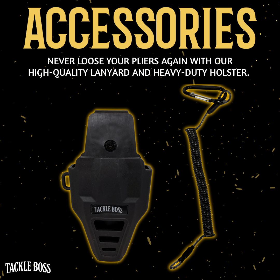 Tackle Boss 4-Piece Outlaw Fishing Pliers Set