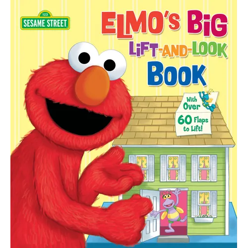 Elmo’s Big Lift-and-Look Board Book – cover