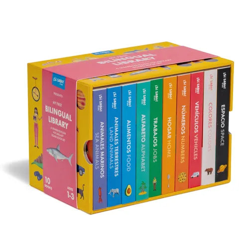 My First Spanish-English Bilingual Library – 10 Books