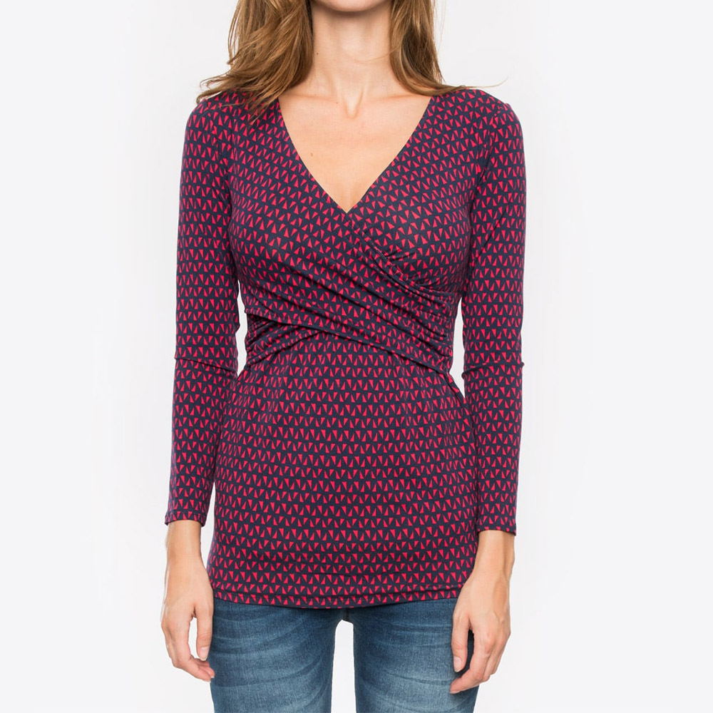 Women’s Deep V-Neck Maternity & Nursing Top product image 16