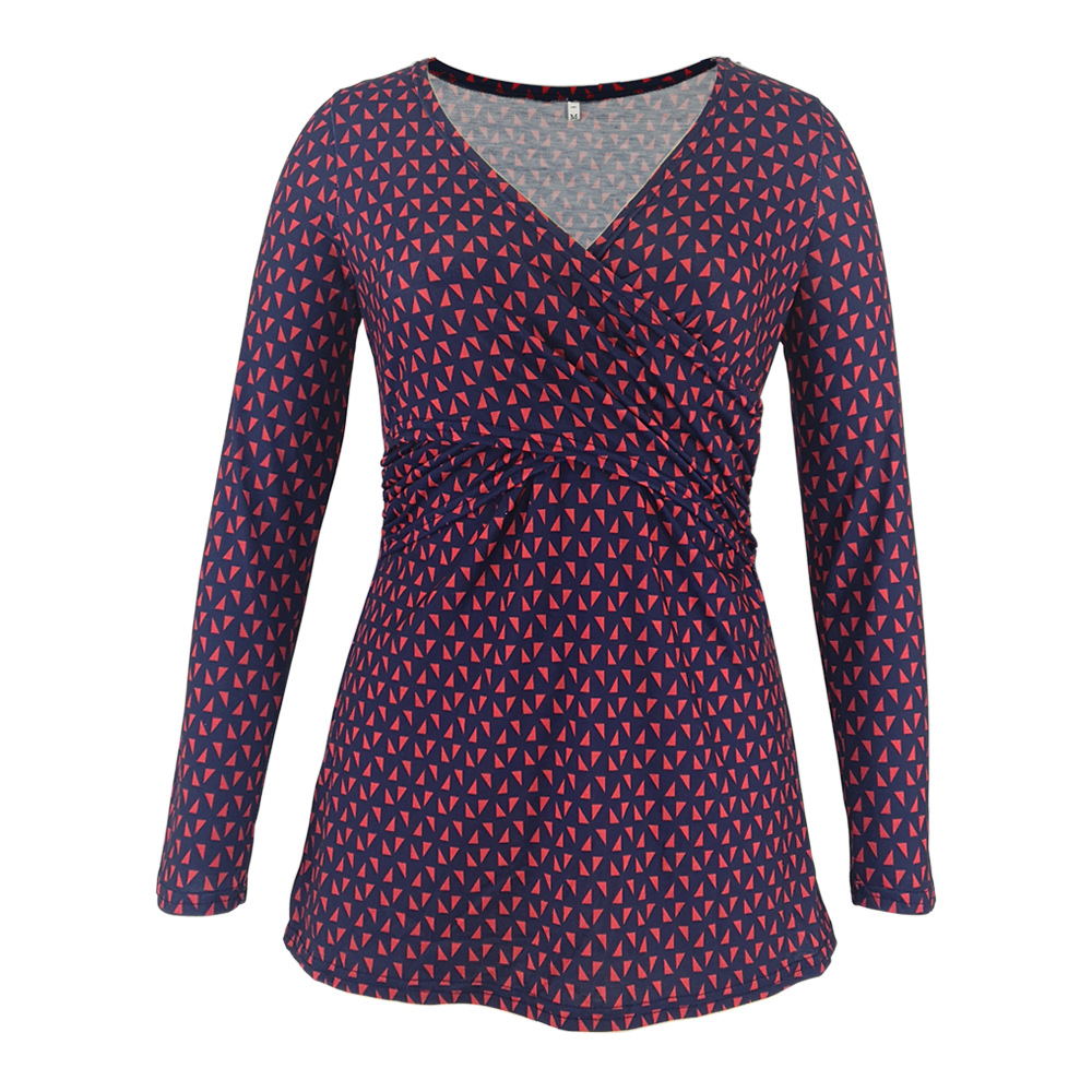 Women’s Deep V-Neck Maternity & Nursing Top product image 23