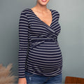 Women’s Deep V-Neck Maternity & Nursing Top