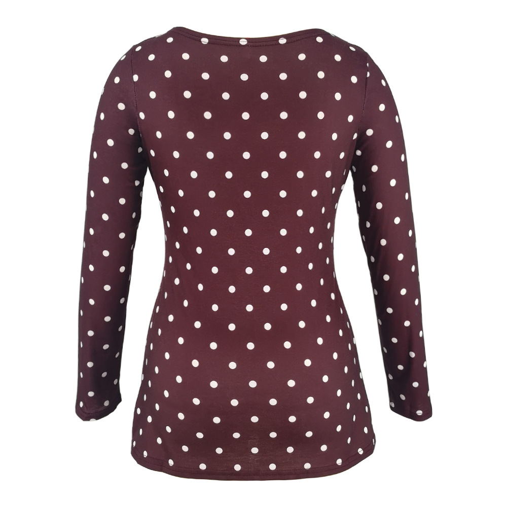 Women’s Deep V-Neck Maternity & Nursing Top product image 19