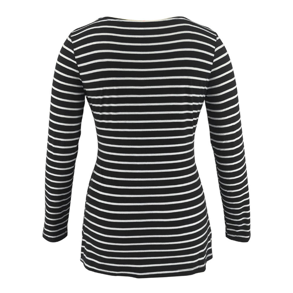 Women’s Deep V-Neck Maternity & Nursing Top product image 15