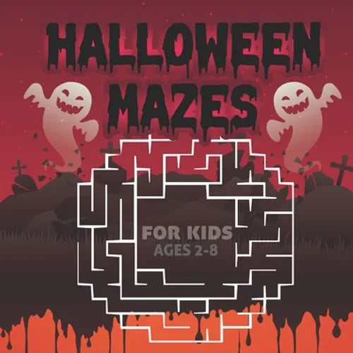 Halloween Mazes for Kids Ages 2–8
